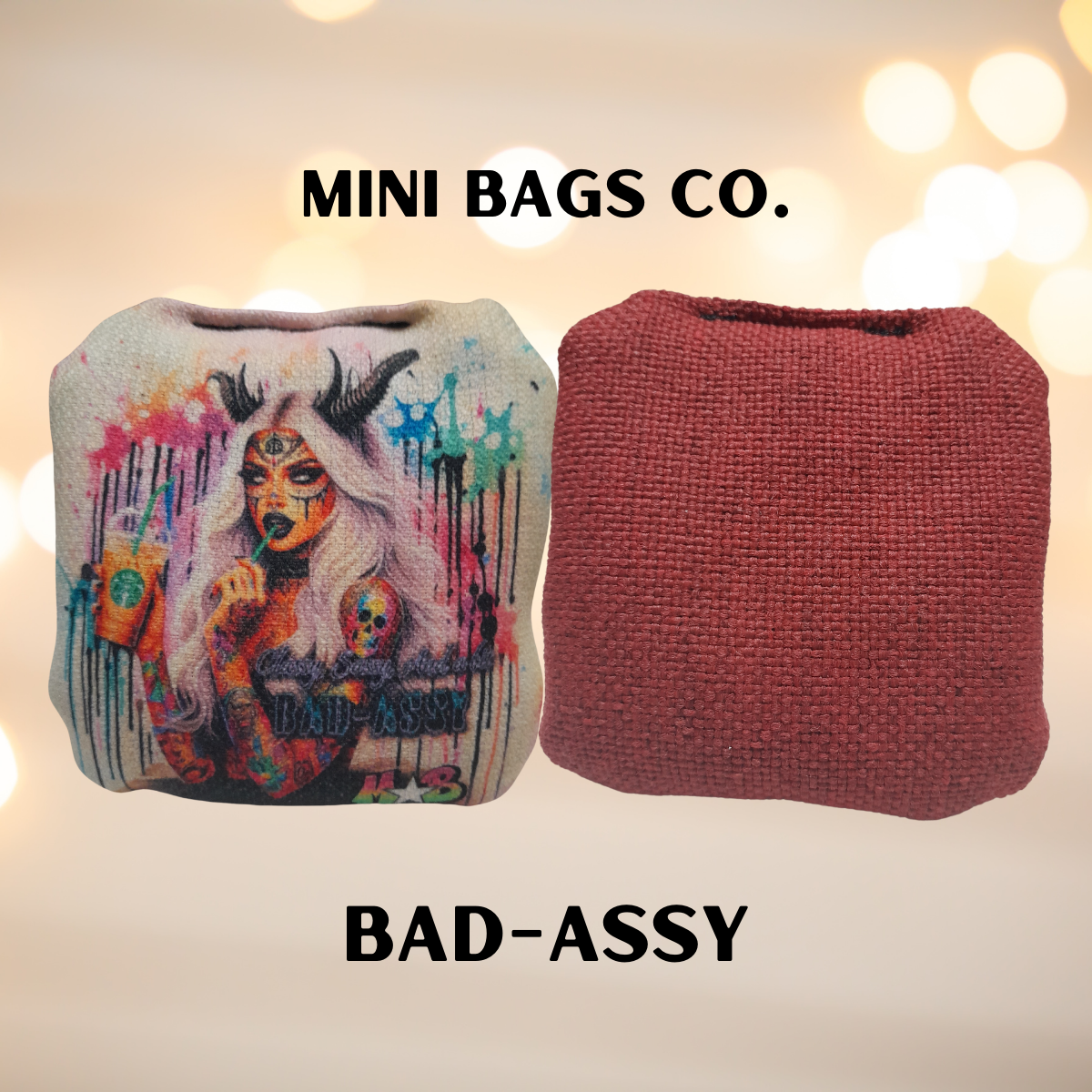 Bad-Assy Mini Cornhole Bags front image