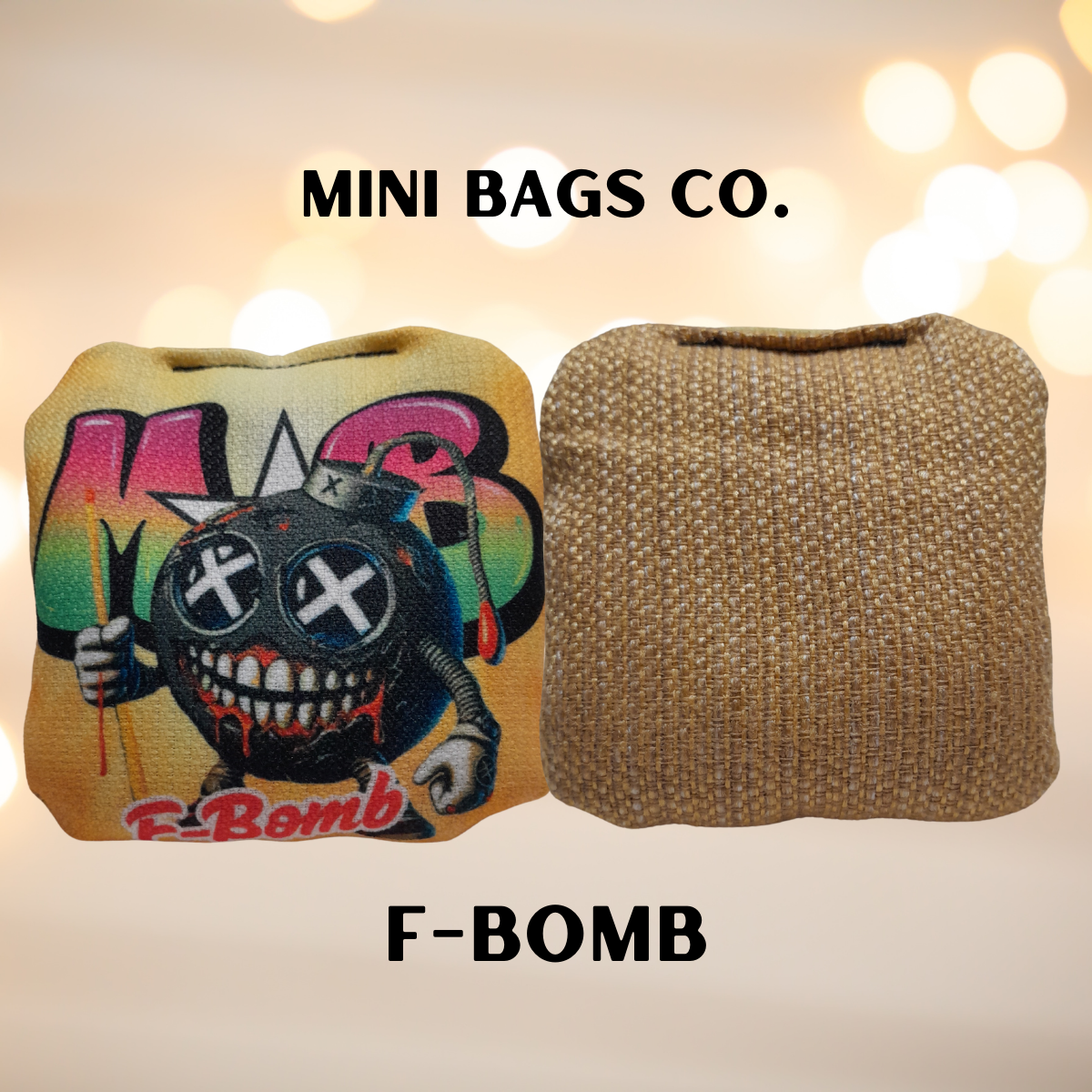 F-Bomb Mini Cornhole Bags front image
