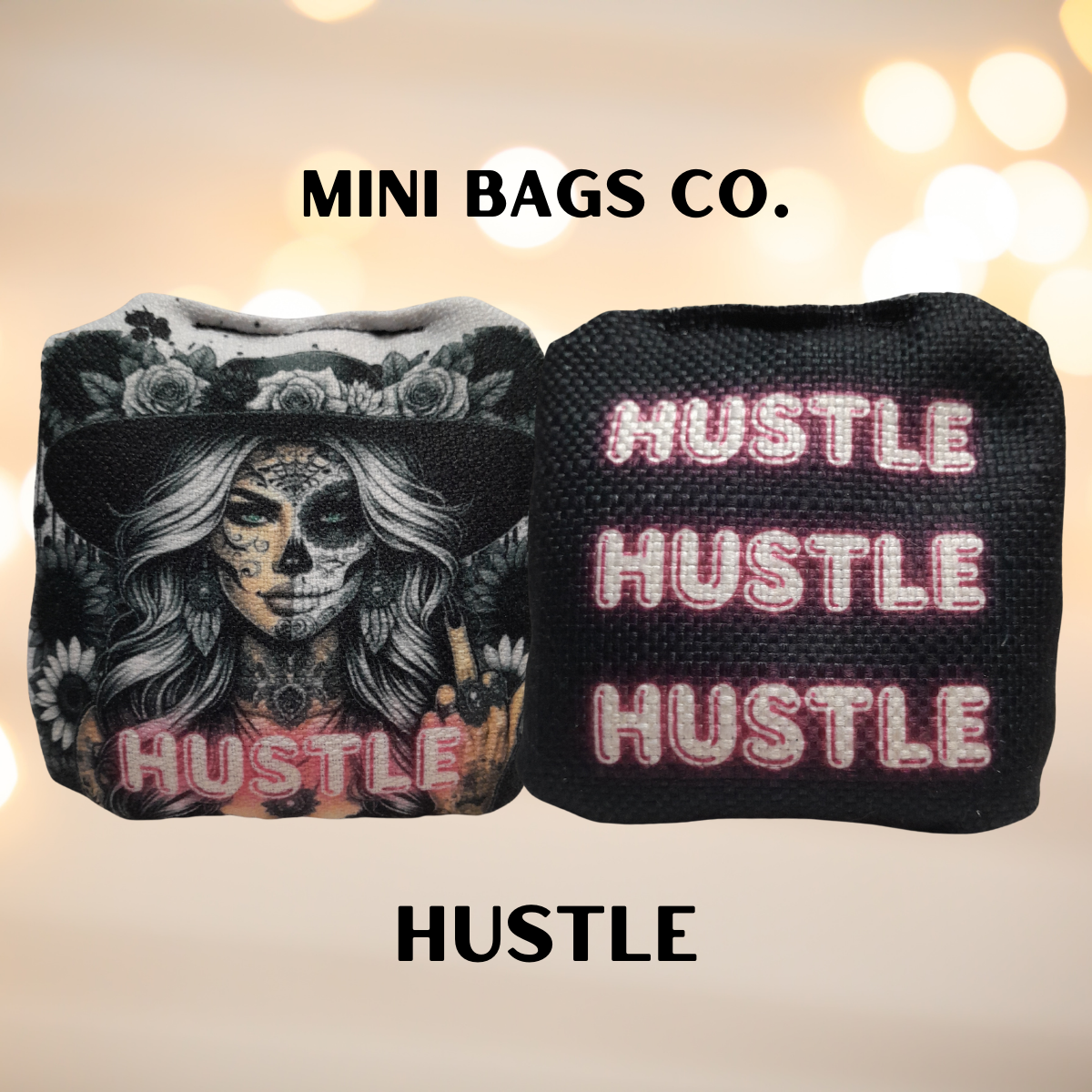 Hustle Mini Cornhole Bags front image